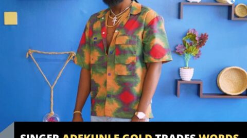 Singer Adekunle Gold trades words with a tr*ll