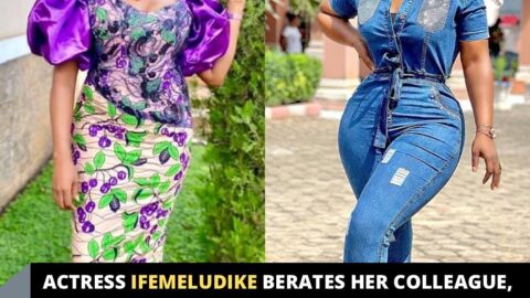 Actress Ifemeludike berates her colleague, Destiny Etiko, over her comment about s*xual har*ssment in Nollywood