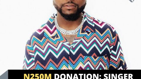 N250m donation: Singer Davido gives update