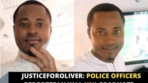 JusticeForOliver: Police officers reportedly k*ll Uni graduate over N50