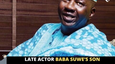 Late actor Baba Suwe’s son berated for sharing visuals of his corpse online