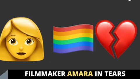 Filmmaker Amara in tears after a meeting with her mom over her sexuality