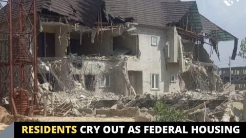 Residents cry out as Federal Housing Authority allegedly demolishes houses in Festac, Lagos