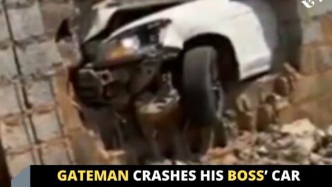 Gateman crashes his boss’ car while taking it out for a spin in his absence