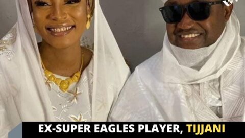 Ex-Super Eagles player, Tijjani Babangida, weds actress Maryam Waziri