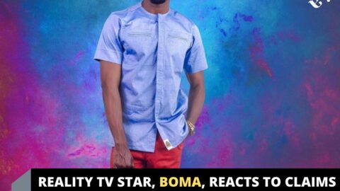 Reality TV Star, Boma, reacts to claims that he didn’t go shopping like his colleagues in Dubai