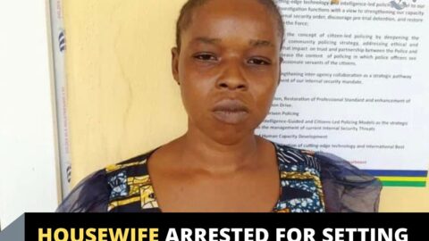 Housewife arrested for setting her husband’s sidechic abl*ze 