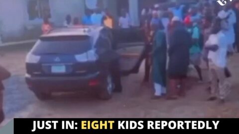 Just In: Eight kids reportedly found d*ad inside a locked car in Lagos .