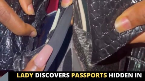 Lady discovers passports hidden in a pair of slippers given to her to take to Dublin