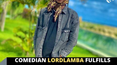 Comedian Lordlamba fulfills one of his promises to his mum — a toy