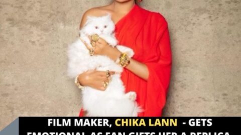 Film maker, Chika Lann – Gets Emotional as fan gifts her a replica of her Signature 40 million hair