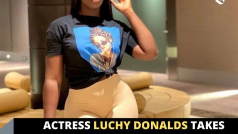 Actress Luchy Donalds takes delivery of her early Christmas gift