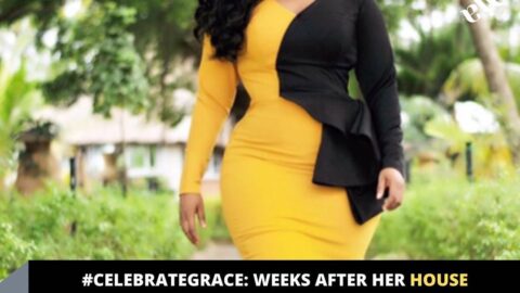 CelebrateGrace: Weeks after her house got incinerated, actress Didi Ekanem, sets to celebrate Christmas in her new home