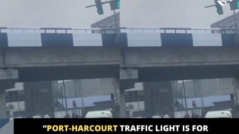 “Port-harcourt traffic light is for decoration”, Motorist reveals as other drivers disobey it back2back