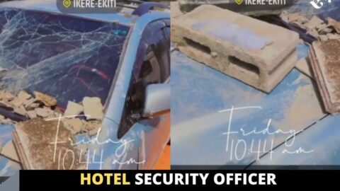 Hotel security officer crashes a customer’s car in Ekiti State