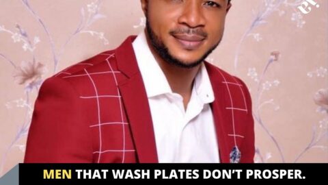 Men that wash plates don’t prosper. Stop it — Evangelist Ebuka Obi counsels men