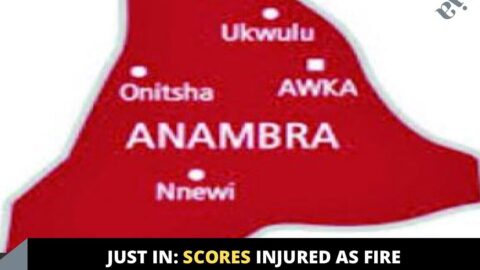 Just In: Scores injured as fire reportedly guts a filling station in Onitsha, Anambra State