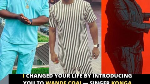 I changed your life by introducing you to Wande Coal— Singer Konga reminds Don Jazzy after his recent interview