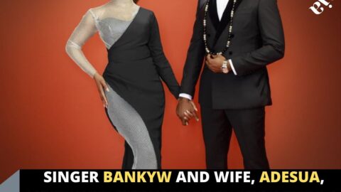 Singer BankyW and wife, Adesua, exchange compliments following a report about Ikoyi Registry