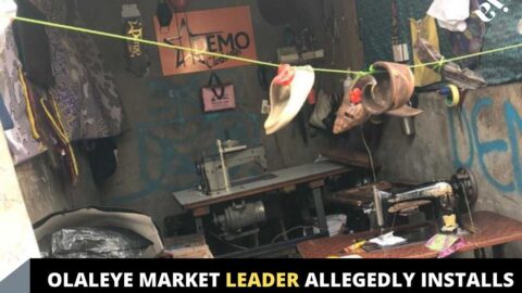 Olaleye market leader allegedly installs Juju barricade due to traders refusal to pay N1k for Christmas party