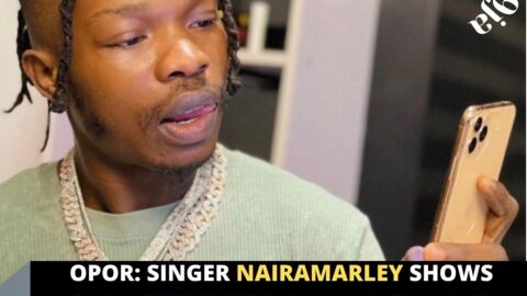 Opor: Singer NairaMarley shows off his pendant that reportedly costs way more than N1500
