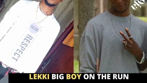 Lekki big boy on the run after allegedly br*talizing his boss .