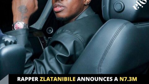 Rapper ZlatanIbile announces a N7.3m reward for anyone who finds his designer glasses