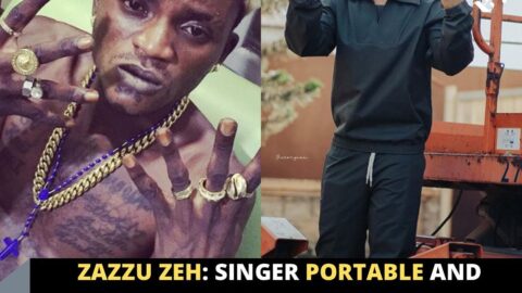Zazzu Zeh: Singer Portable and Dancer PocoLee reunite after their fallout