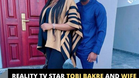 Reality TV star Tobi Bakre and wife welcome their first child