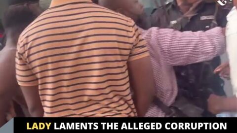 Lady laments the alleged corruption happening at the Alagomeji train station in Lagos