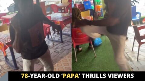 78-year-old ‘Papa’ thrills viewers with his amazing legwork in Asaba, Delta State