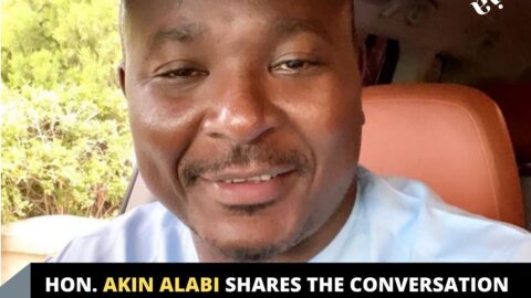 Hon. Akin Alabi shares the conversation he had with his daughter that made her sad for him