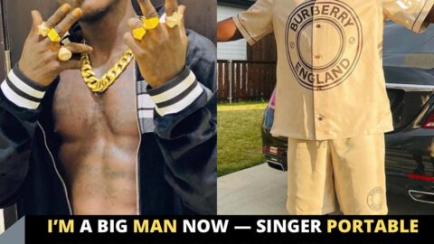 I’m a big man now — Singer Portable boasts as his Promoter, Kogbagidi, unfollows him
