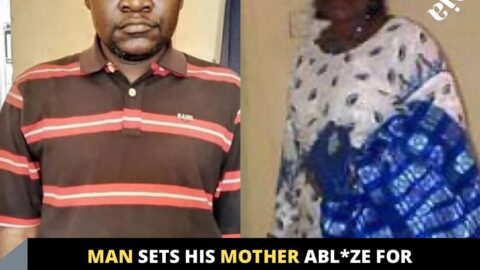 Man sets his mother abl*ze for intruding into his marital affairs, in Niger State .
