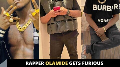 Rapper Olamide gets furious following Portable and Kogbagidi’s clash
