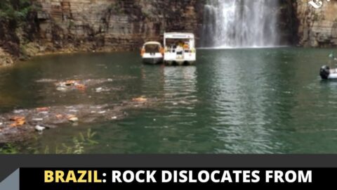 Brazil: Rock dislocates from cliff and k!lls at least five people