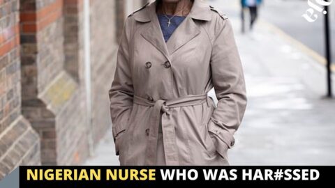 Nigerian nurse who was har#ssed and sacked for wearing cross necklace wins lawsuit in UK .