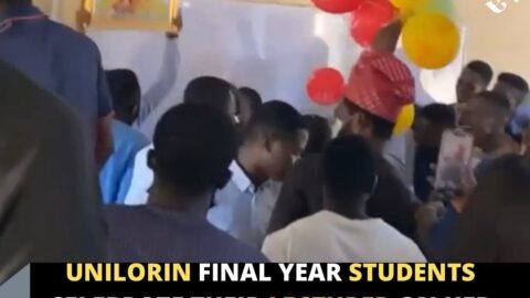 UNILORIN final year students celebrate their lecturer on her birthday