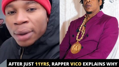 After just 11yrs, rapper VicO explains why his highly anticipated single with JayZ never dropped