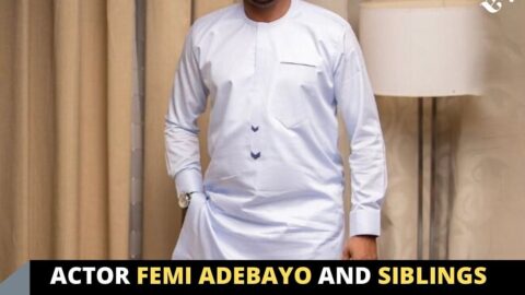 Actor Femi Adebayo and siblings surprise their mum with a car on her 70th birthday