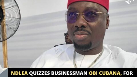 NDLEA quizzes businessman Obi Cubana, for four hours, over foreign transactions involving huge foreign currencies . .
