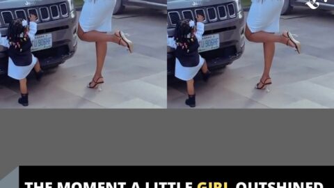 The moment little girl outshined her mum during a ‘photo shoot’