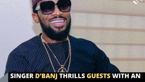 Singer D’banj thrills guests with an energetic display at his daughter’s first birthday