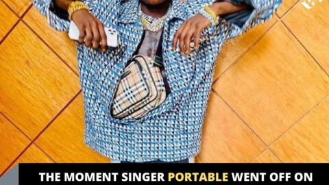 The moment singer Portable went off on fans who tried to ‘pocolee’ his money at an event