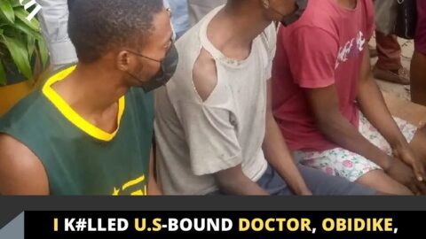 I k#lled U.S-bound doctor, Obidike, because he tried to have gay s#x with me — Suspect