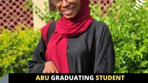 ABU graduating student breaks a 38-year-old jinx in her Department