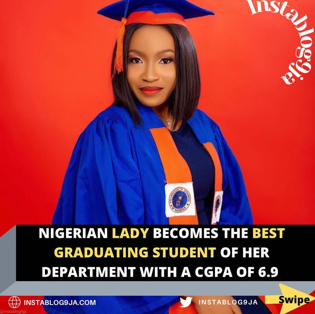 Nigerian Lady Becomes The Best Graduating Student Of Her Department ...