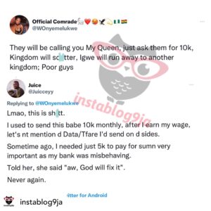 Techie recounts how his girlfriend referred him to God to solve an urgent need