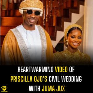 Heartwarming video of actress Iyabo Ojo’s daughter, Priscilla’s, civil wedding with Juma Jux