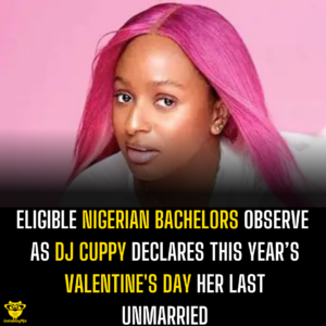 Eligible Nigerian bachelors observe as DJ Cuppy declares this year’s Valentine’s Day her last unmarried